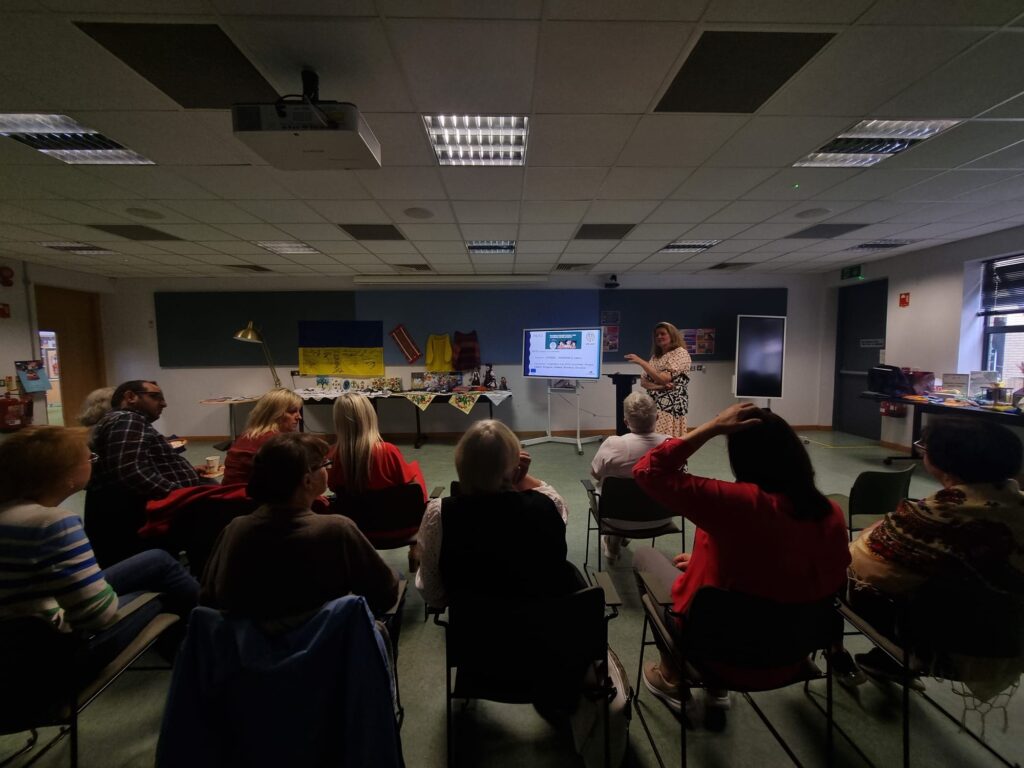 Group discussion by Teachers in the READ"S local dissemination event in DUblin, Ireland.